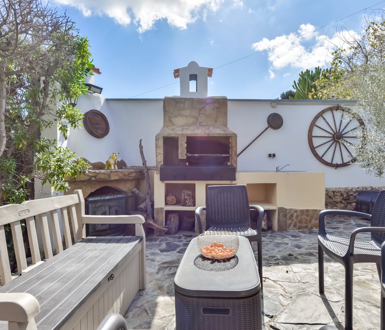 Villa à louer à Moraira ROUILLON à Moraira - Terrasse
