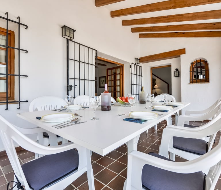 Villa à louer à Moraira ANDURINA à Moraira - Terrasse