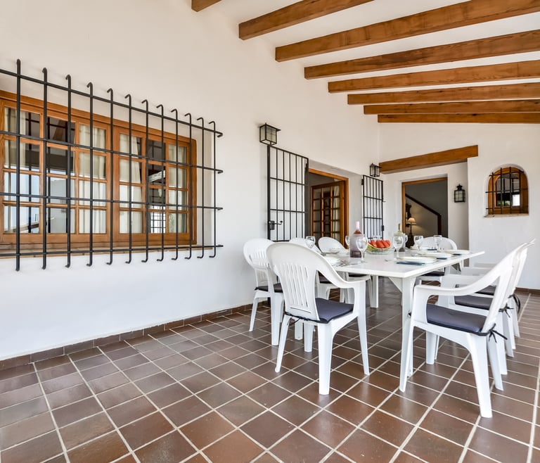 Villa à louer à Moraira ANDURINA à Moraira - Terrasse