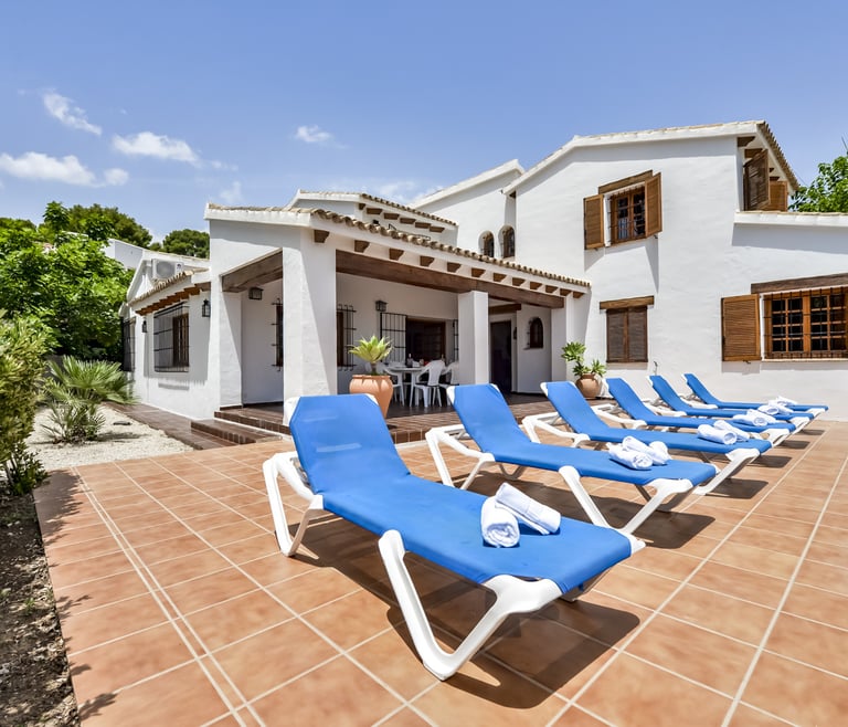 Villa à louer à Moraira ANDURINA à Moraira - Terrasse