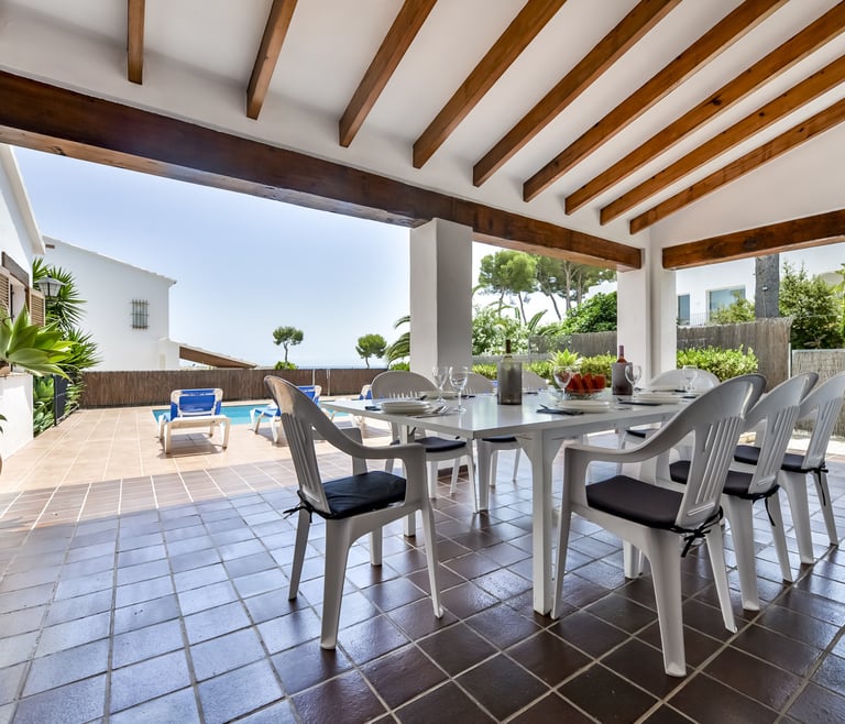 Villa à louer à Moraira ANDURINA à Moraira - Terrasse