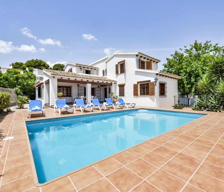 Villa à louer à Moraira ANDURINA à Moraira - Piscine