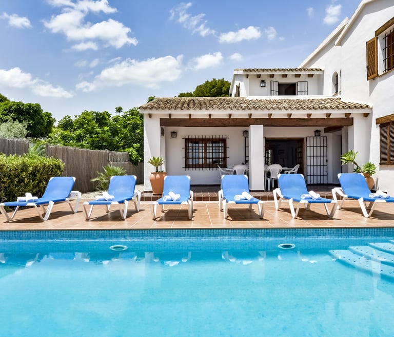 Villa à louer à Moraira ANDURINA à Moraira - Piscine