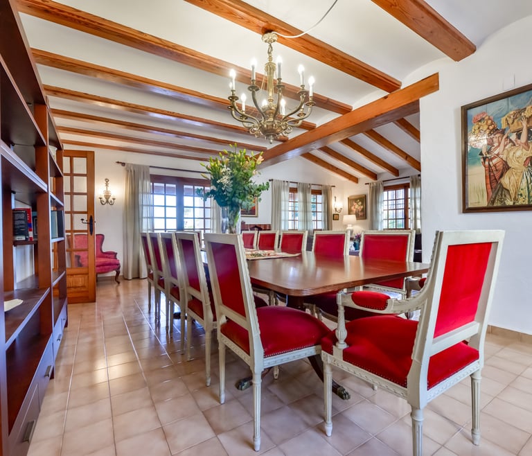 Villa à louer à Moraira ANDURINA à Moraira - Salle à manger