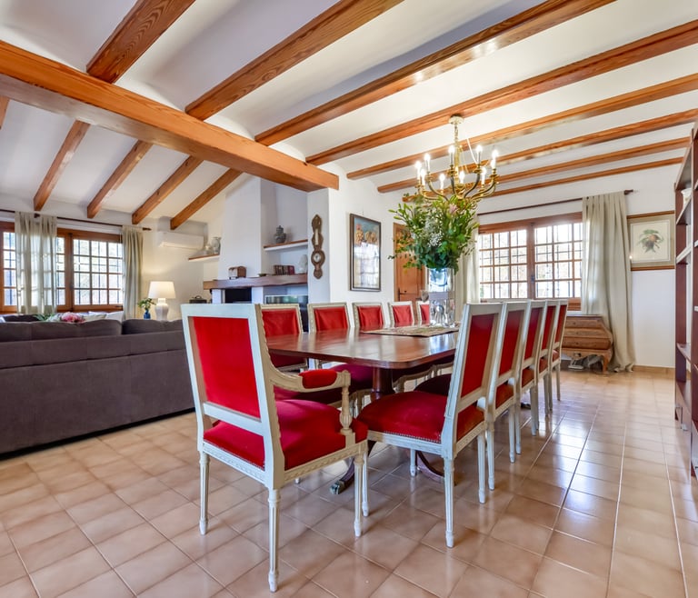 Villa à louer à Moraira ANDURINA à Moraira - Salle à manger