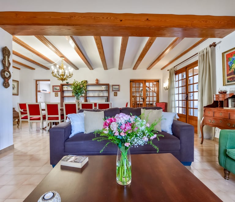 Villa à louer à Moraira ANDURINA à Moraira - Salon