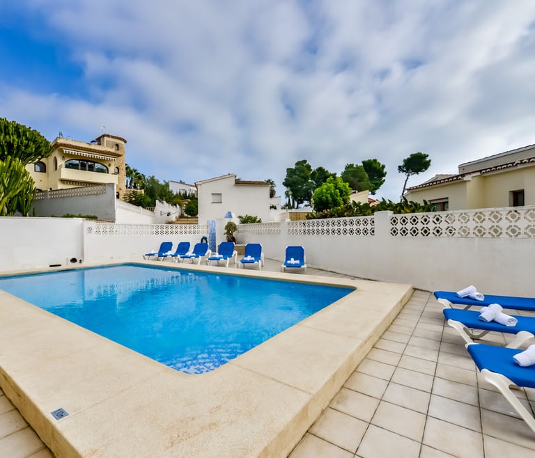 Ferienhausvermietung in Calpe STEFKA in Calpe / Calp - Schwimmbad