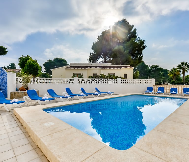 Ferienhausvermietung in Calpe STEFKA in Calpe / Calp - Schwimmbad