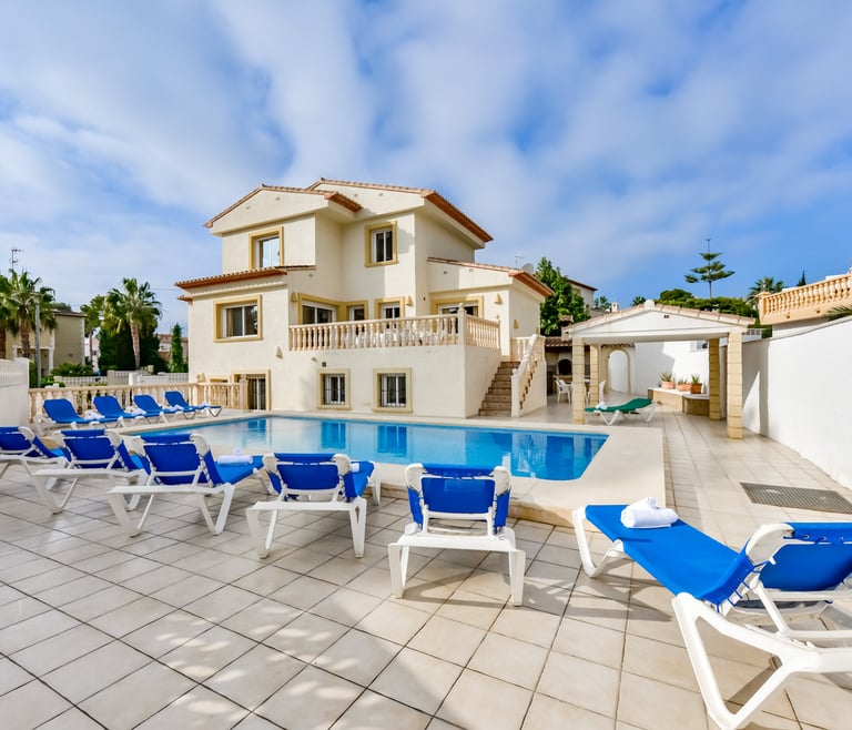 Ferienhausvermietung in Calpe STEFKA in Calpe / Calp - Schwimmbad