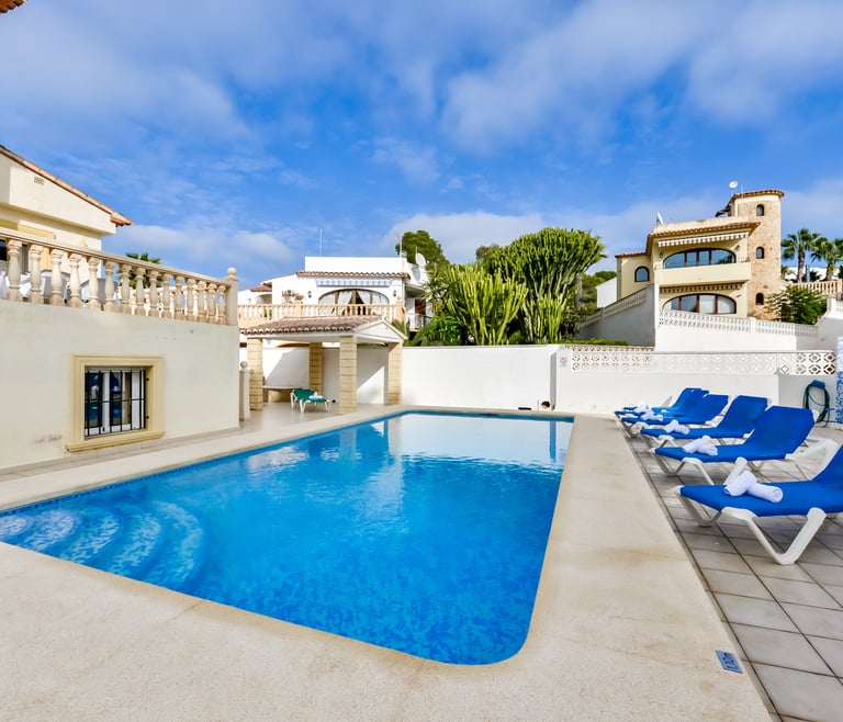 Ferienhausvermietung in Calpe STEFKA in Calpe / Calp - Schwimmbad