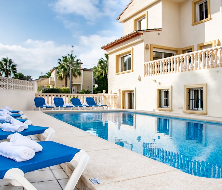Ferienhausvermietung in Calpe STEFKA in Calpe / Calp - Schwimmbad