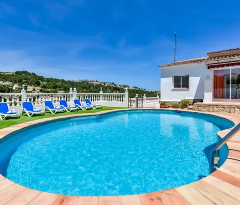 Villa te huur in Benissa, BERG en Benissa