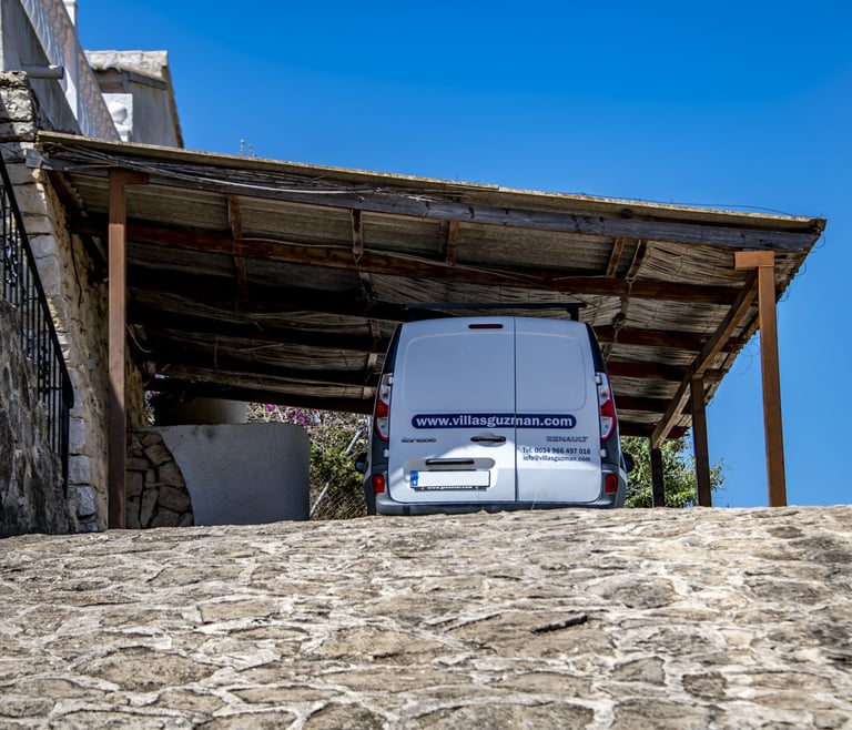 Alquiler de villa en Benissa, BERG en Benissa - Garaje