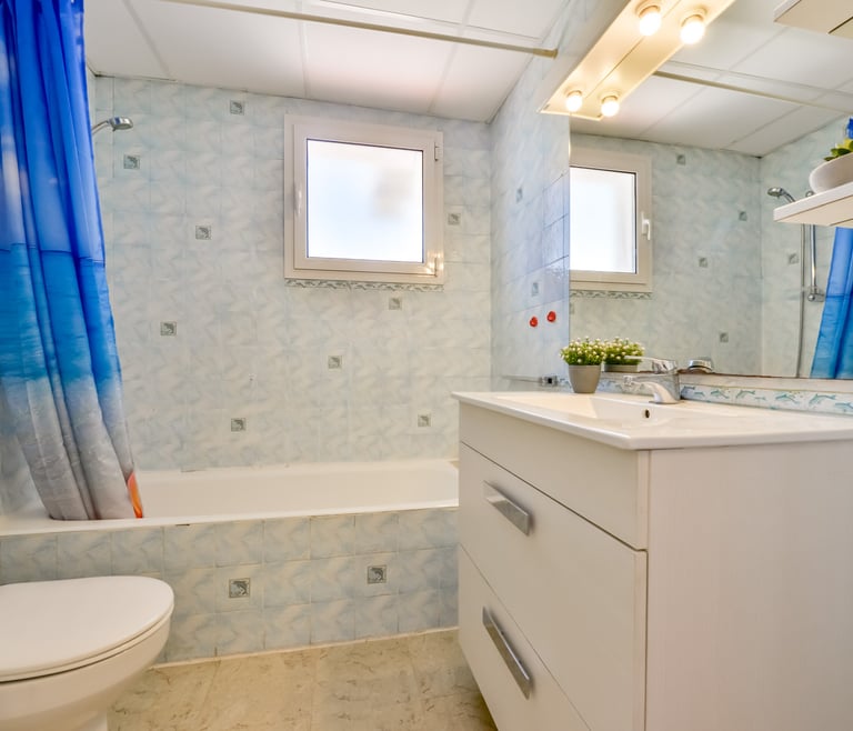 Alquiler de villa en Benissa, BERG en Benissa - Baño