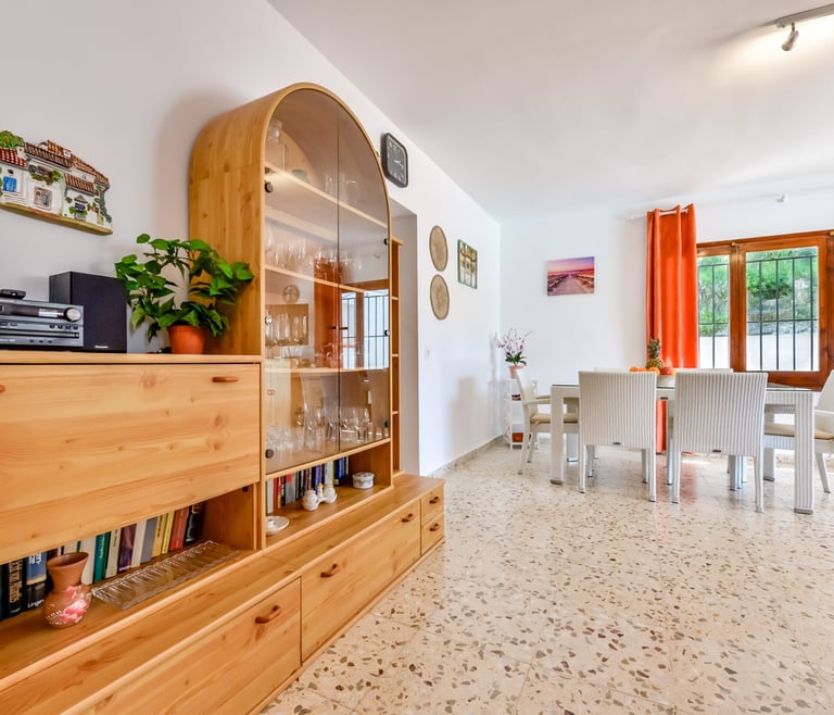 Alquiler de villa en Benissa, BERG en Benissa - Comedor