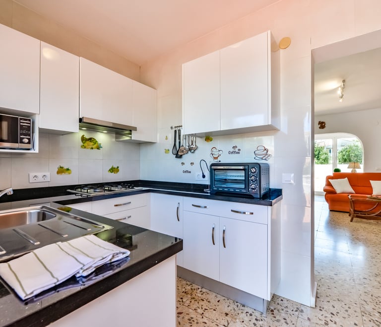 Alquiler de villa en Benissa, BERG en Benissa - Cocina