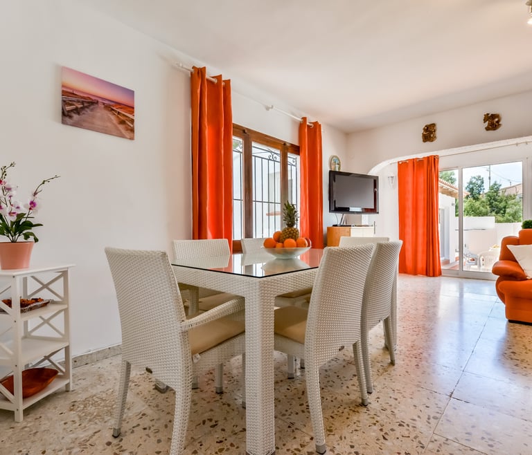 Alquiler de villa en Benissa, BERG en Benissa - Comedor