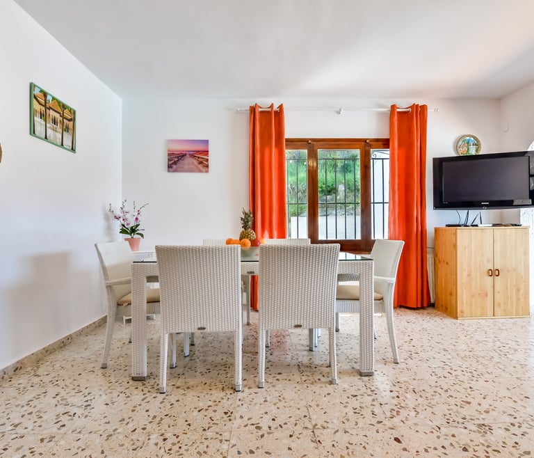 Alquiler de villa en Benissa, BERG en Benissa - Comedor