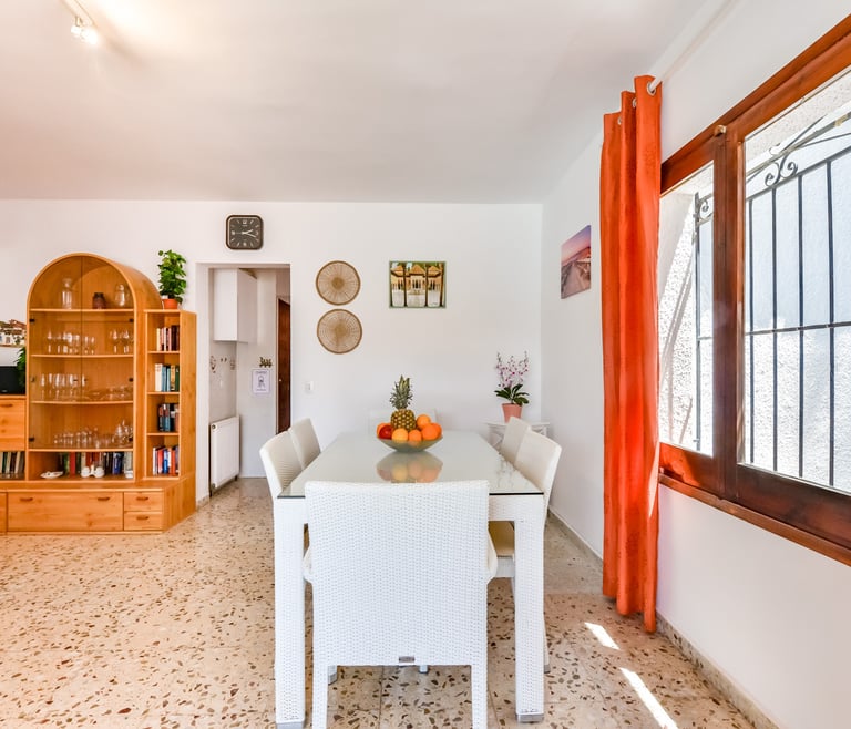 Alquiler de villa en Benissa, BERG en Benissa - Comedor