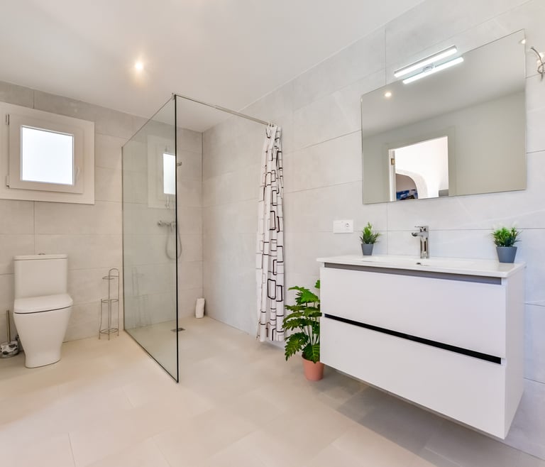 Alquiler de villa en Benissa, BERG en Benissa - Baño