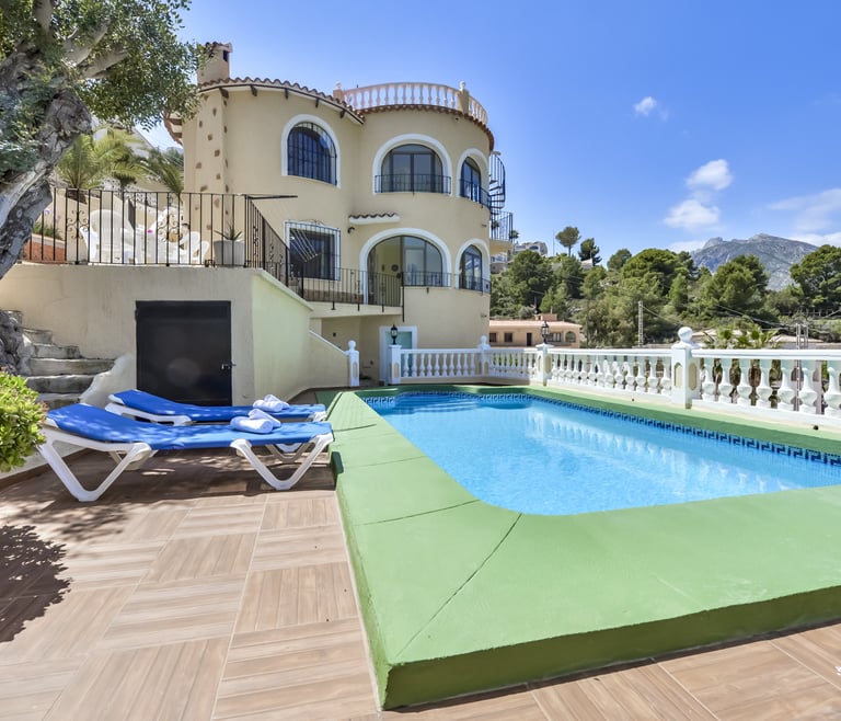 Alquiler de villa en Calpe ANTONIO, piscina privada en Calpe
