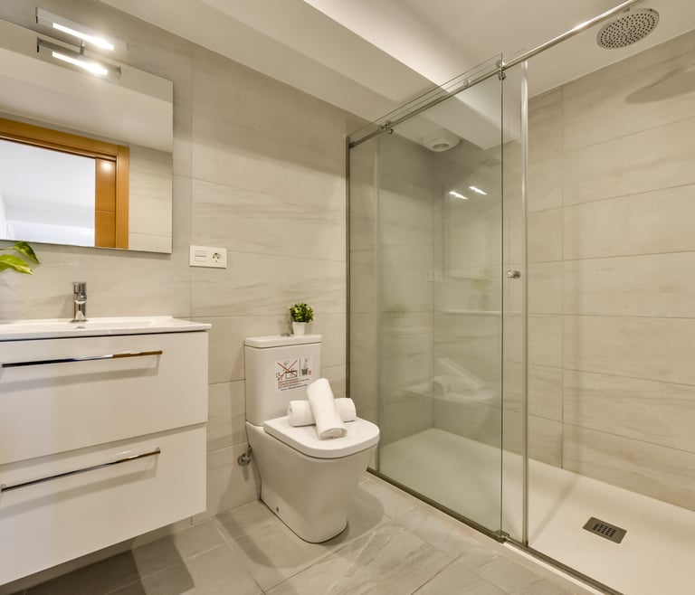 Alquiler de villa en Benissa ARC para 12, piscina privada y vistas al mar en Benissa - Baño