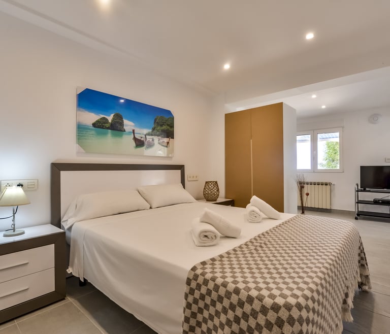 Alquiler de villa en Benissa ARC para 12, piscina privada y vistas al mar en Benissa - Habitaciones