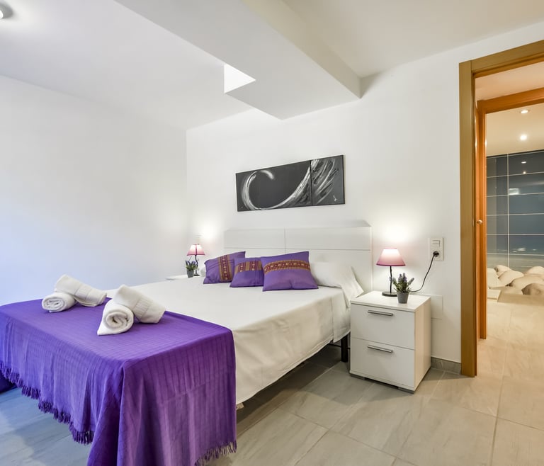 Alquiler de villa en Benissa ARC para 12, piscina privada y vistas al mar en Benissa - Habitaciones