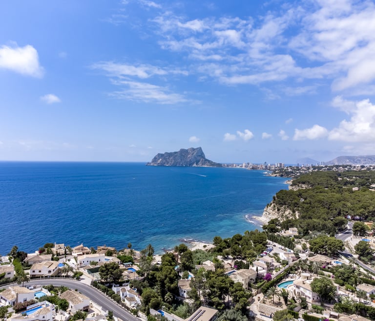 Alquiler de villa en Benissa ARC para 12, piscina privada y vistas al mar en Benissa - Vistas