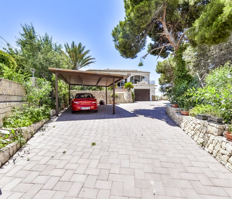 Alquiler de villa en Benissa ARC para 12, piscina privada y vistas al mar en Benissa - Exterior