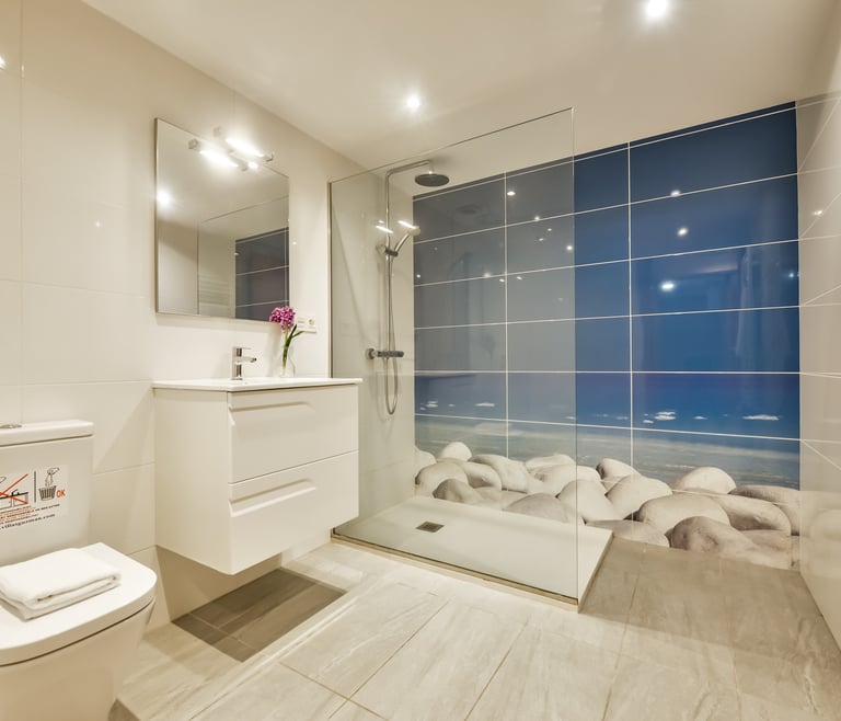 Alquiler de villa en Benissa ARC para 12, piscina privada y vistas al mar en Benissa - Baño