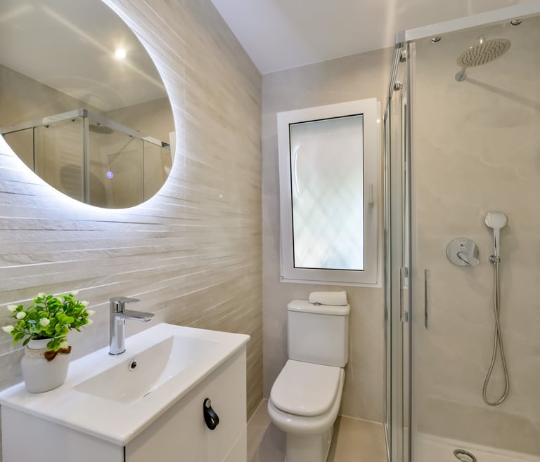 Alquiler de villa en Benissa ARC para 12, piscina privada y vistas al mar en Benissa - Baño