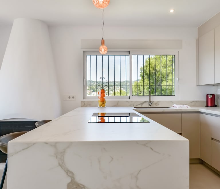Alquiler de villa en Benissa ARC para 12, piscina privada y vistas al mar en Benissa - Cocina