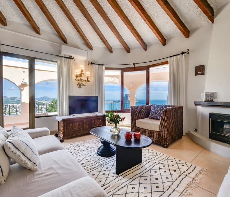 Villa te huur in Calpe ARCADIEN  en Calpe - Salon