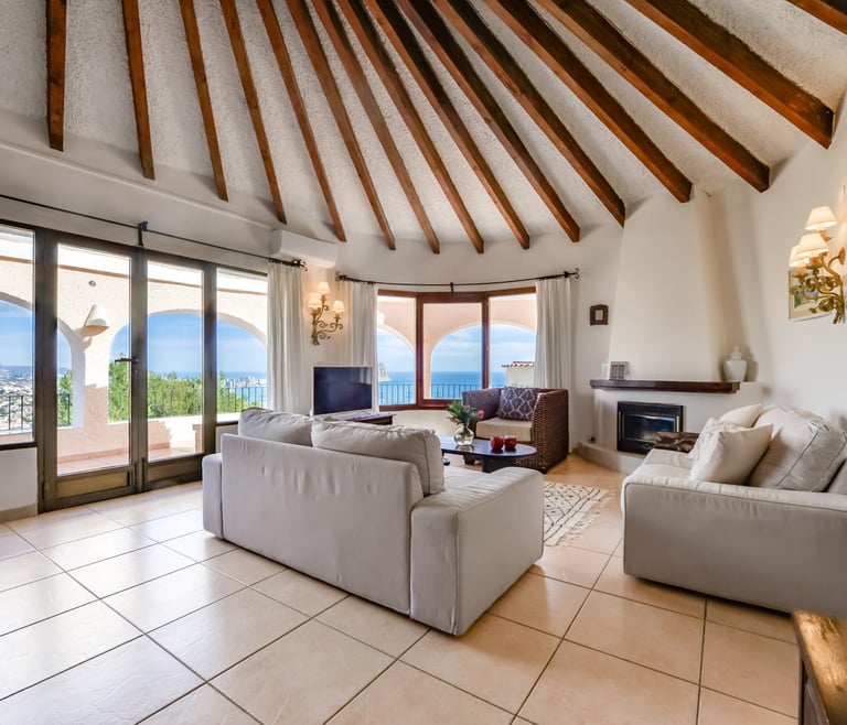 Villa te huur in Calpe ARCADIEN  en Calpe - Salon