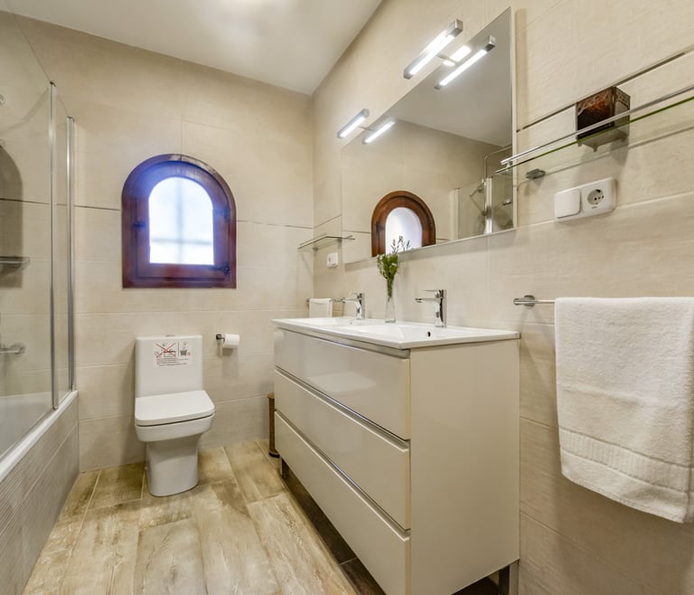 Villa te huur in Calpe ARCADIEN  en Calpe - Badkamer