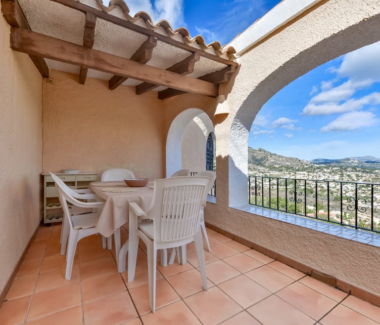Villa te huur in Calpe ARCADIEN  en Calpe - Terras