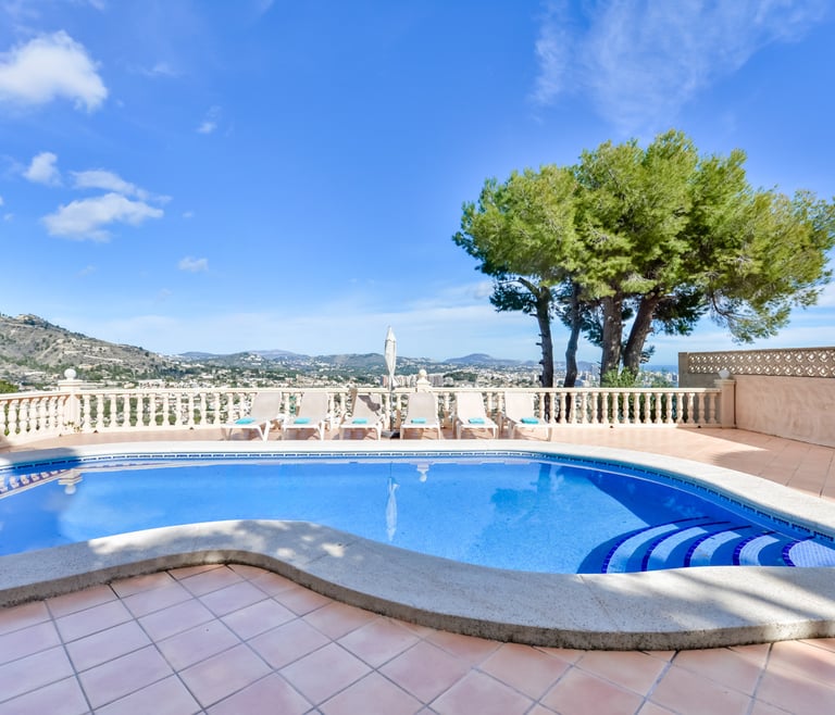 Villa te huur in Calpe ARCADIEN  en Calpe - Zwembad
