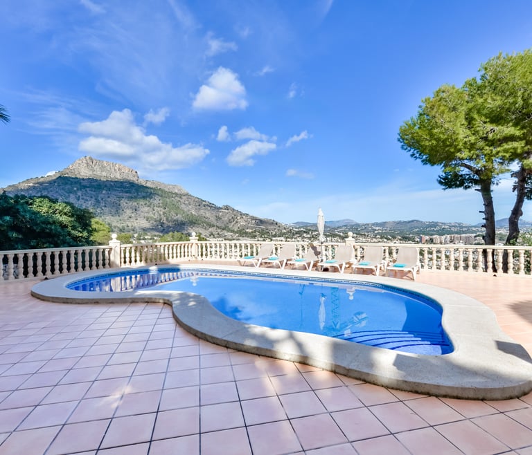 Villa te huur in Calpe ARCADIEN  en Calpe - Zwembad