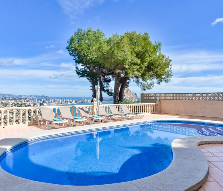 Villa te huur in Calpe ARCADIEN  en Calpe - Zwembad
