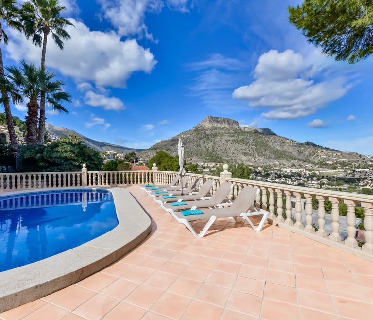 Villa te huur in Calpe ARCADIEN  en Calpe - Zwembad