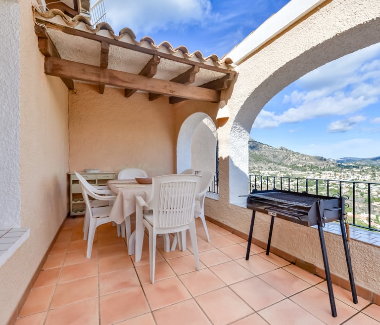 Villa te huur in Calpe ARCADIEN  en Calpe - Terras