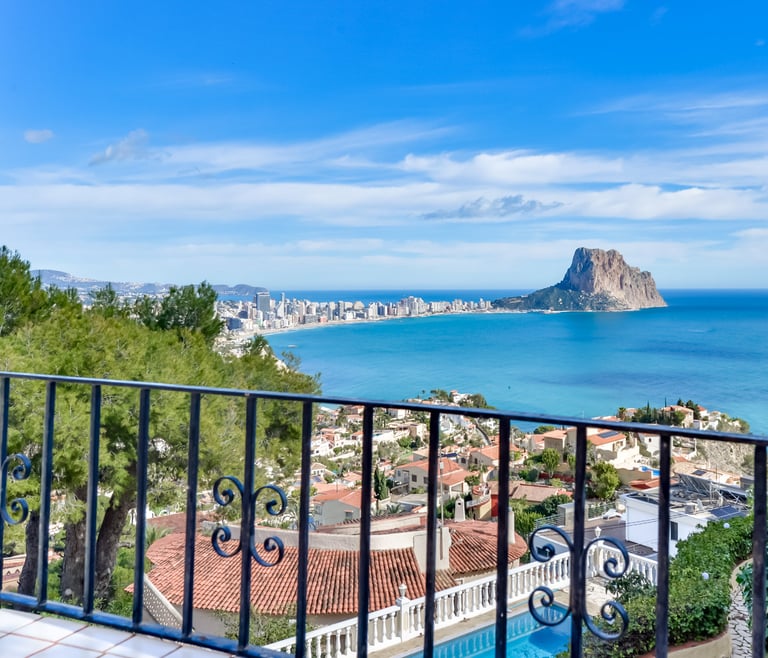 Villa te huur in Calpe ARCADIEN  en Calpe - Uitzichten