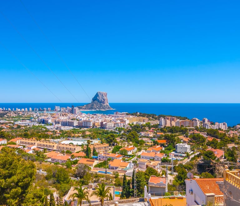 Villa te huur in Calpe CUCARRES en Calpe - Uitzichten
