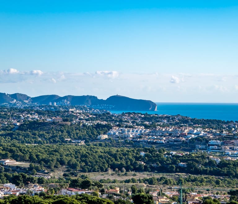Villa te huur in Calpe CUCARRES en Calpe - Uitzichten