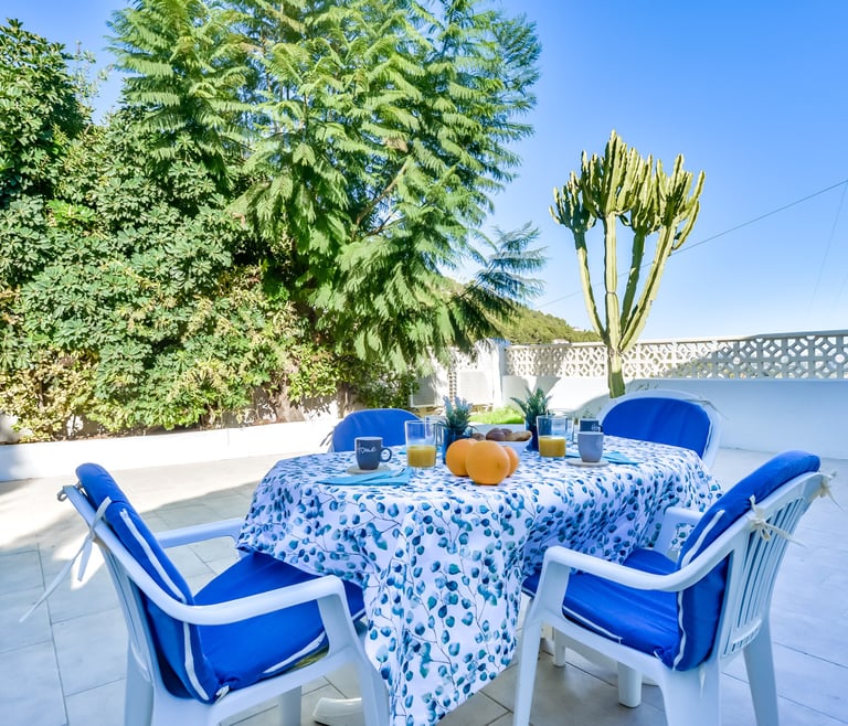 Villa te huur in Calpe CUCARRES en Calpe - Terras
