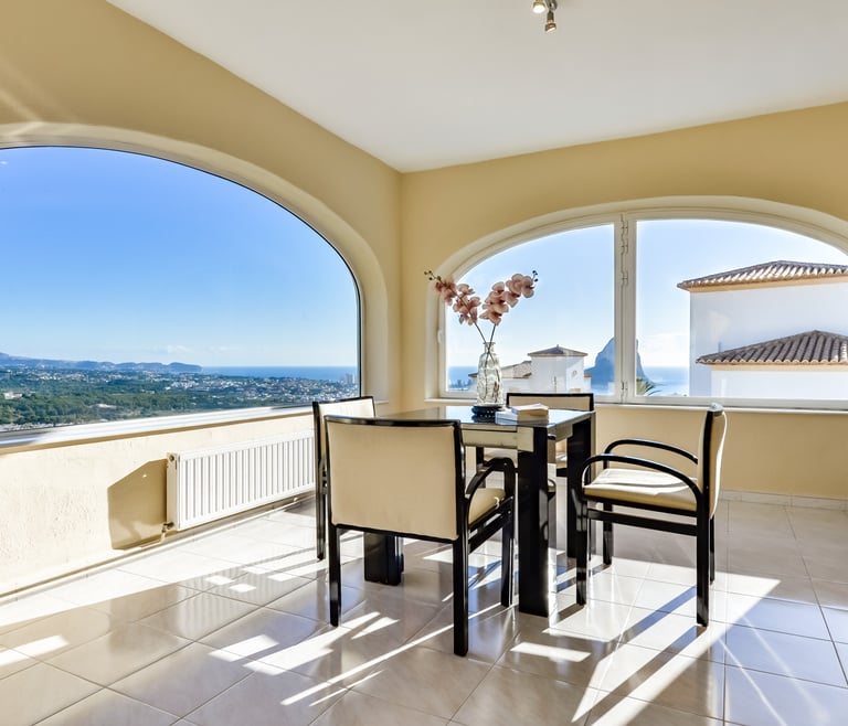 Villa te huur in Calpe CUCARRES en Calpe - Eetkamer