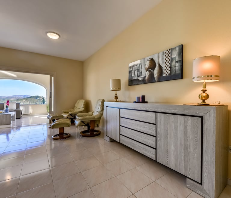 Villa te huur in Calpe CUCARRES en Calpe - Eetkamer