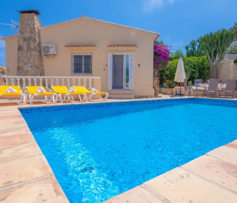 Villa te huur in Benissa, BIBIANE met privé zwembad en Benissa