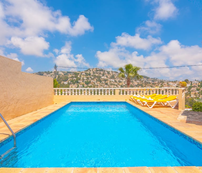 Villa zur Miete in Benissa, BIBIANE mit privatem Pool in Benissa - Schwimmbad